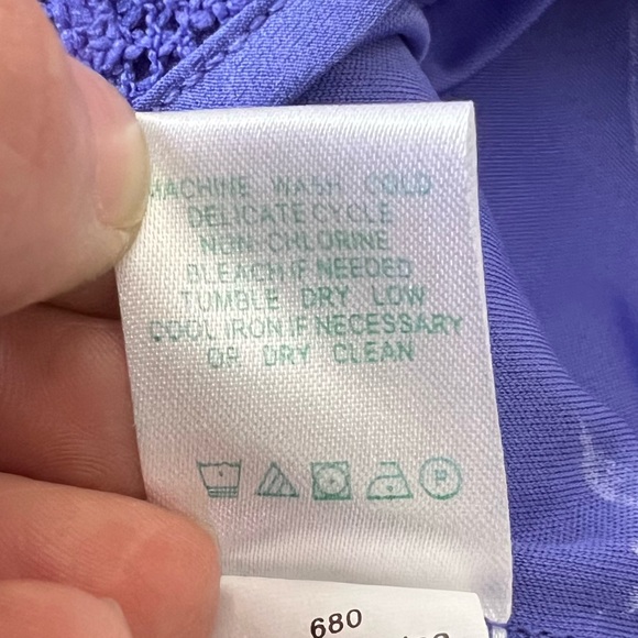 ❌SOLD Lilly Pulitzer Topanga crochet lace dress in purple - Picture 11 of 15